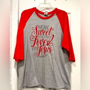 Jersey tee 3/4 sleeve